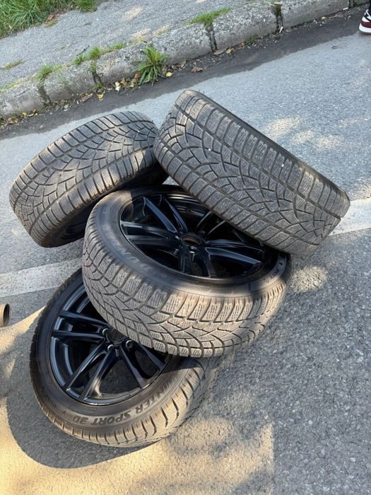 Roti BMW X3 X4 245/50/18 originale Dunlop Iarna DOT2923