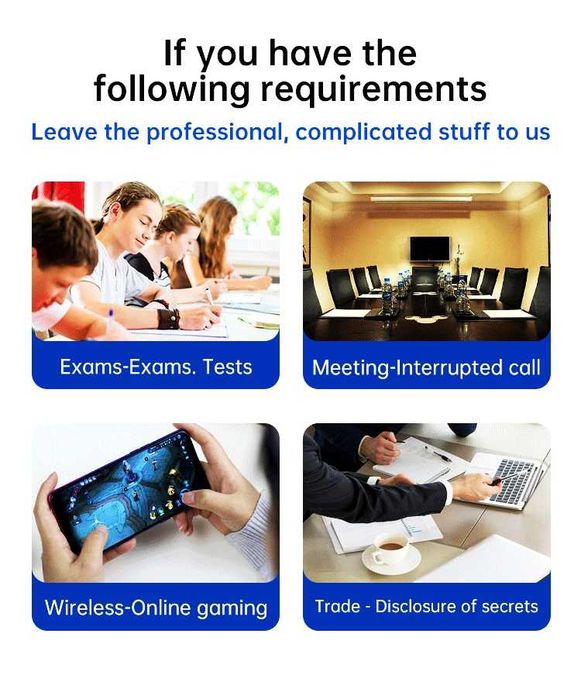 10х16.5см GPS Заглушител Сателит Авто Навигация GSM WiFi 4G 5G Тракери