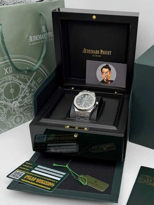 Audemars Piguet Royal Oak синьо/черно/сребристо