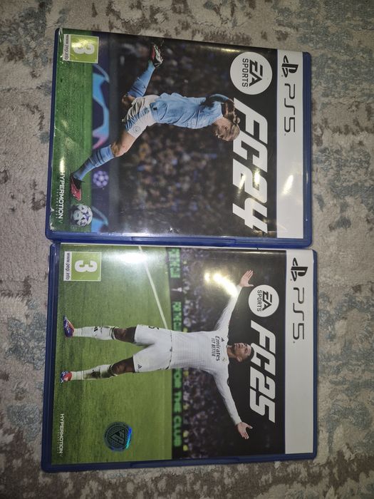 Игры FC 24 и FC25