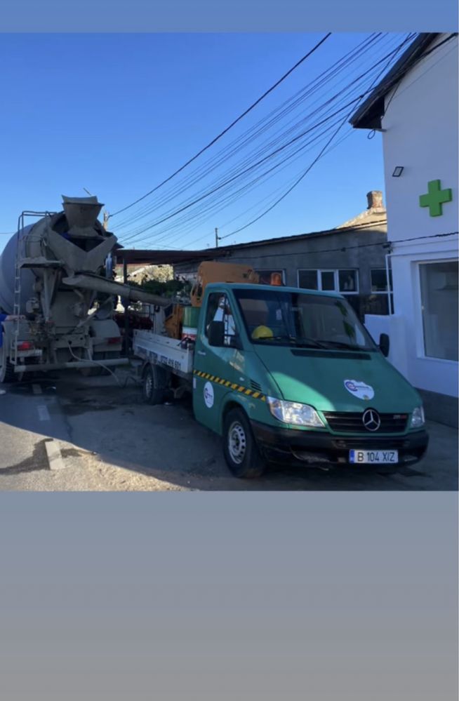 Pompa fixa turnari beton