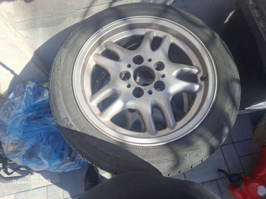 Jante bmw seria3 cauciucuri iarna 195 55r16
