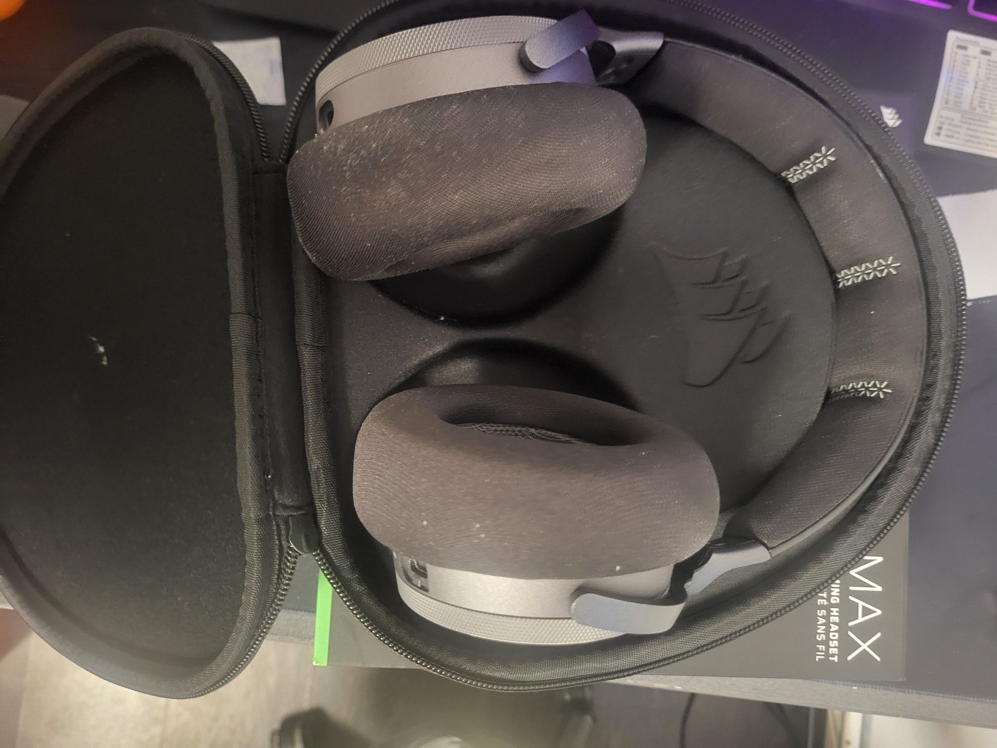 Căști Bluetooth wireless Corsair Virtuoso MAX Negre