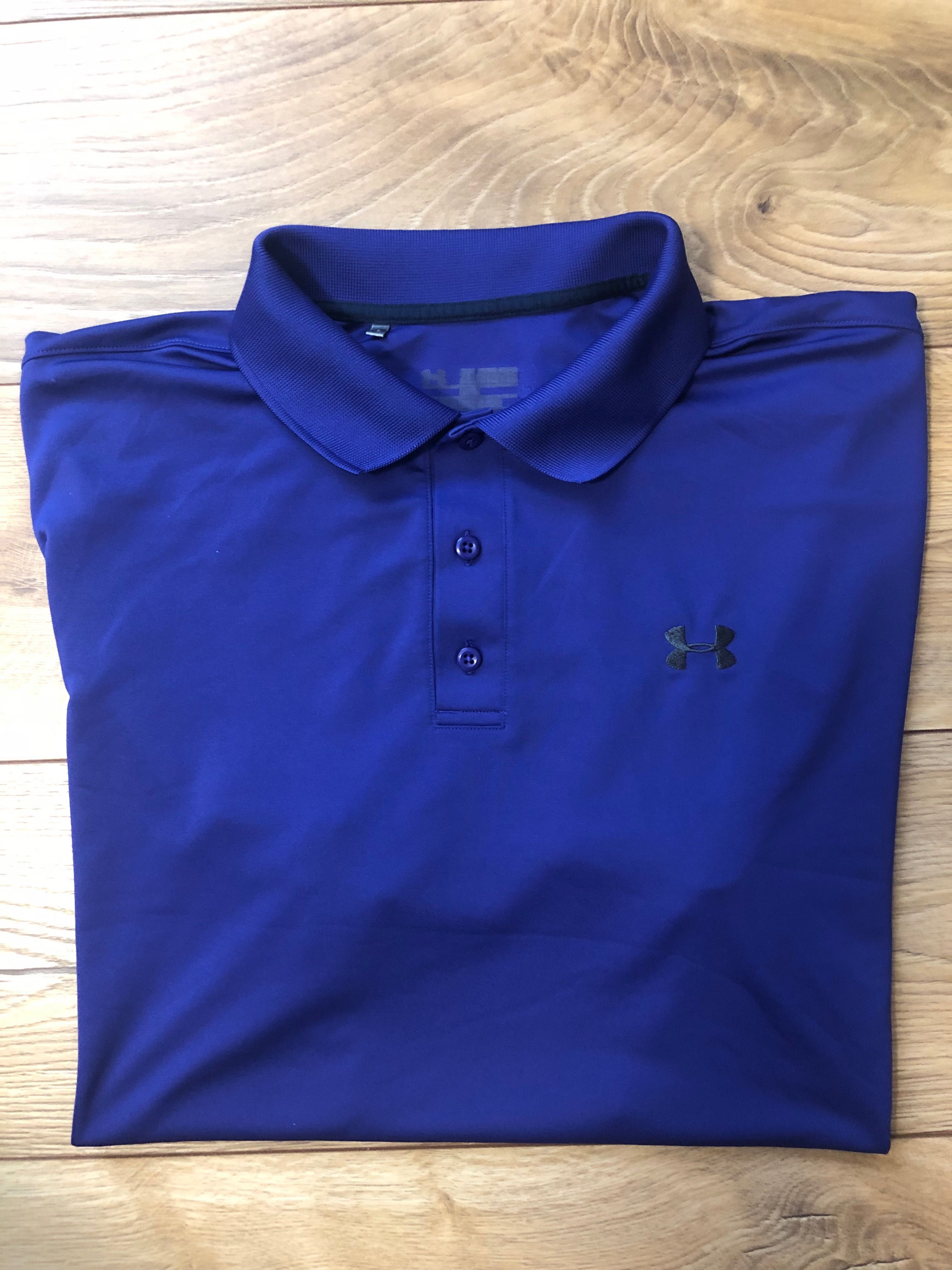 UNDER ARMOUR-tricou  in stare impecabila pt barbat, MOV, BLUE DESCHIS