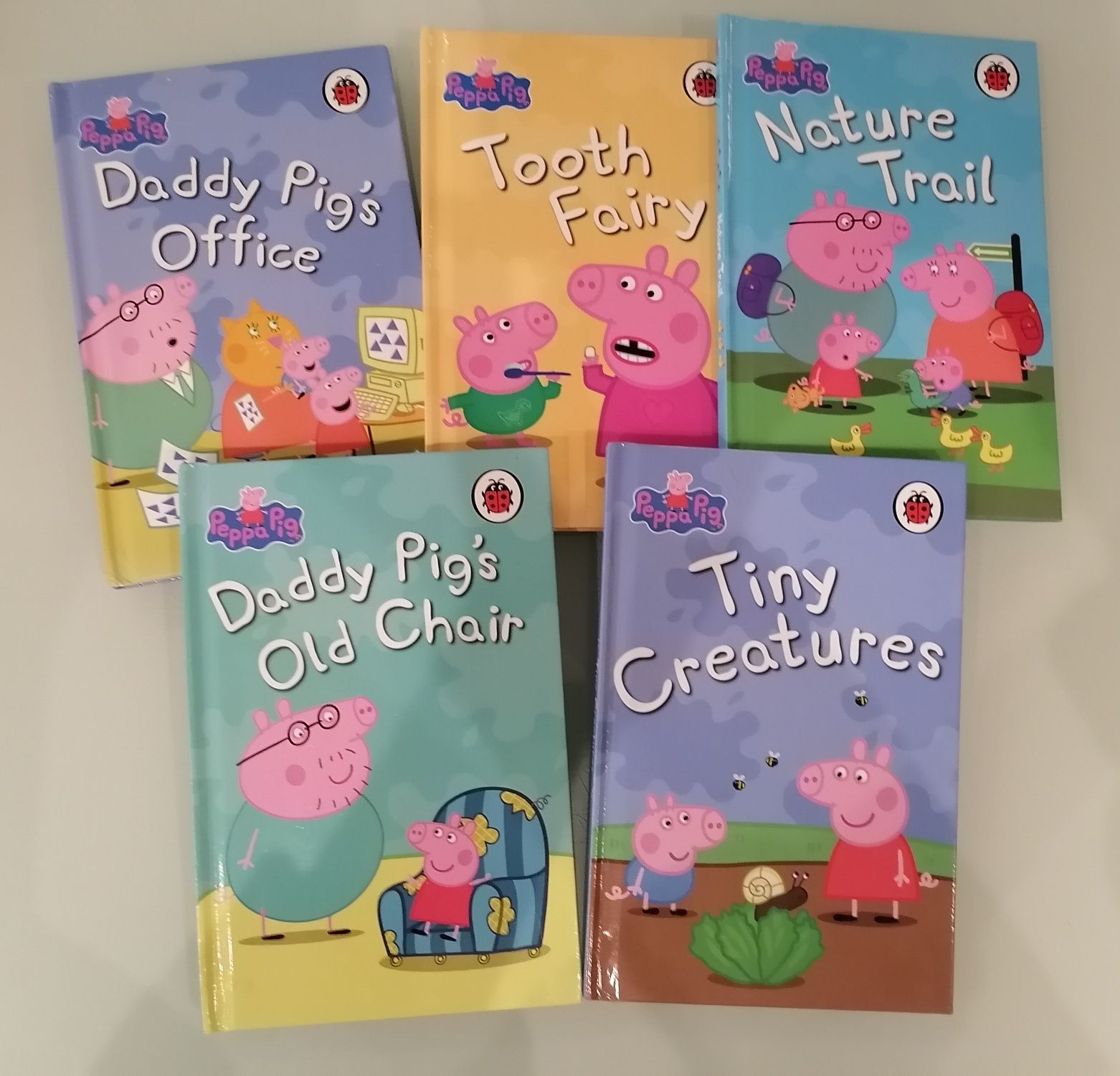 Детски книжки с прасенцето Пепа на английски език