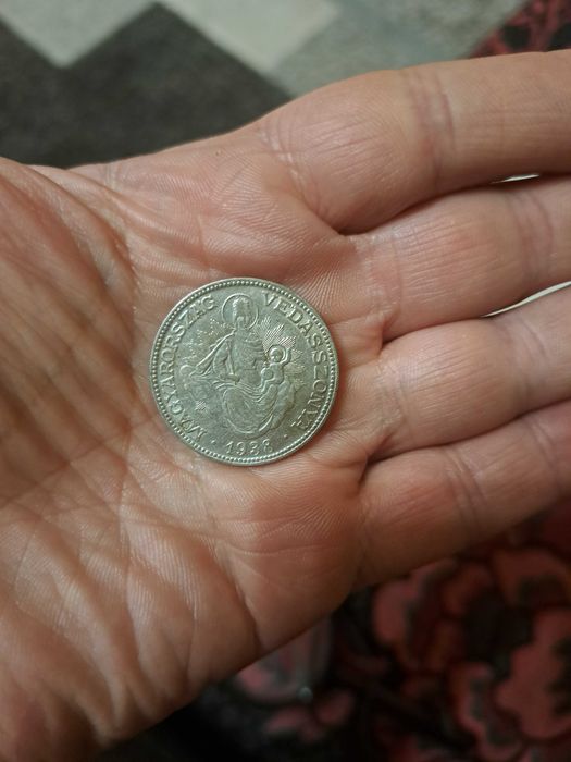 Moneda argint 2 pengo 1938