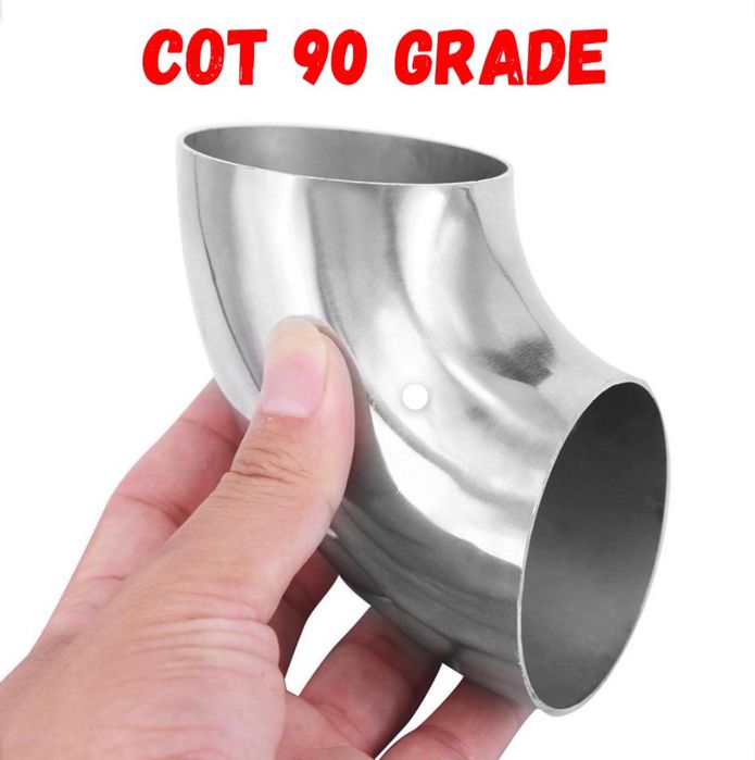 Inox rectangulara AISI 304 teava evacuare 20x20 63 mm