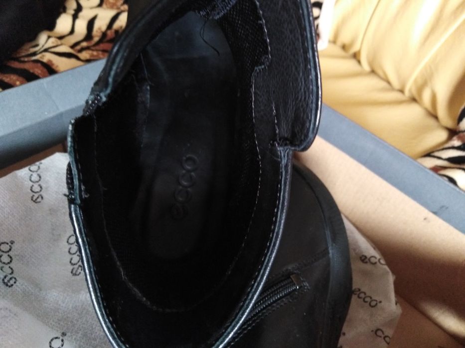 Botine Ecco  Sculptured 75 piele