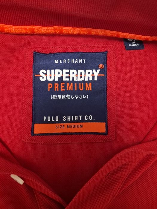 SUPERDRY® Premium Тениска с Яка