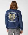 НОВО WRANGLER Hawkins Reversible Denim Jacket мъжко яке с 2 лица - L