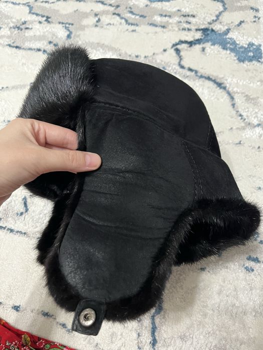 Мужская норковая шапка