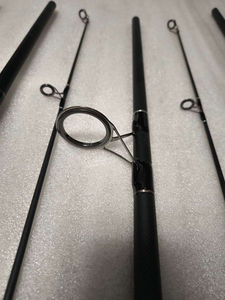 SET 4 Lansete East Shark SILVER PRO FISH 3.60m 3.5Lbs din 2 segmente
