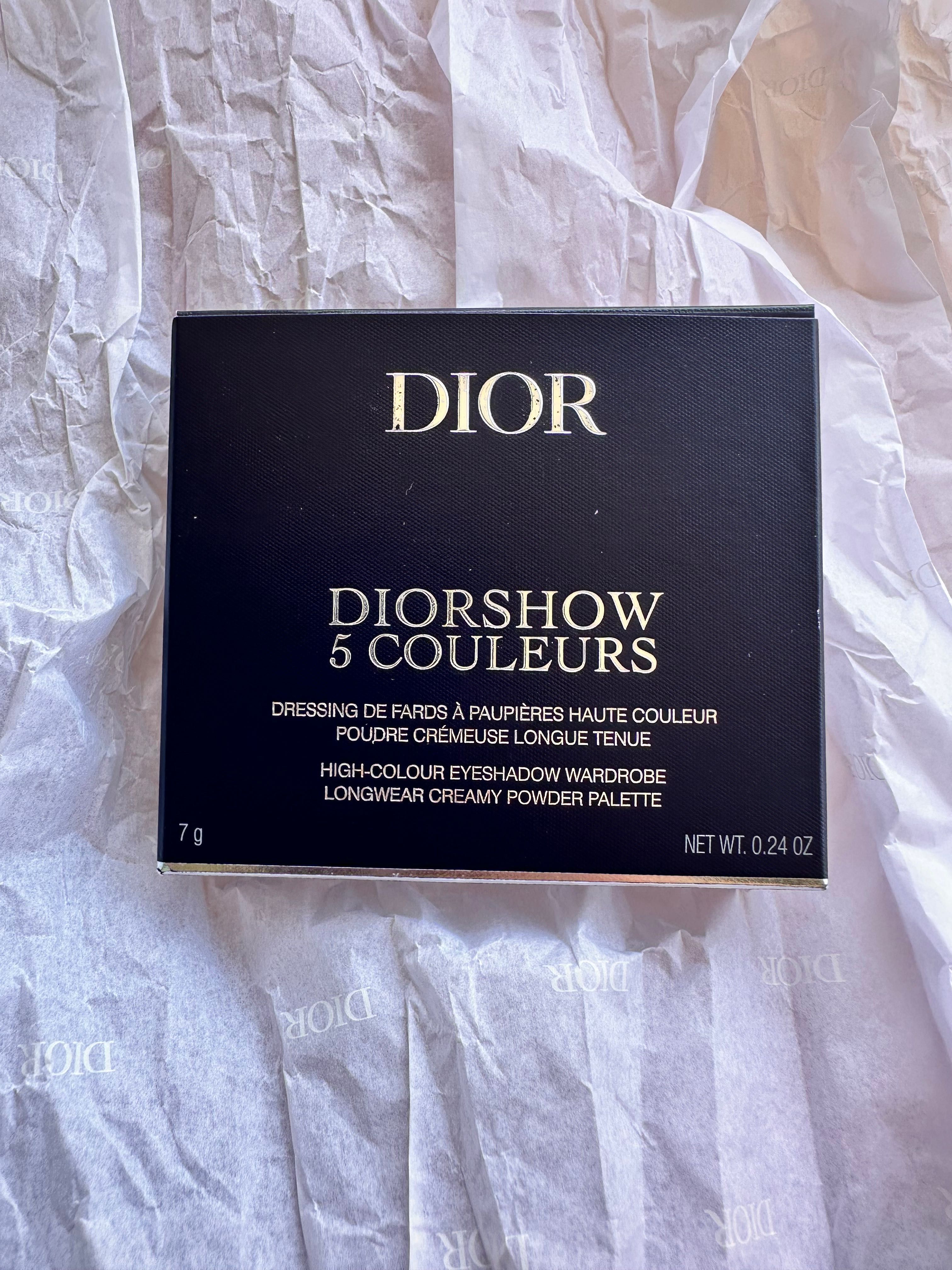 DIOR DIORSHOW 5 сенки за очи с пет нюанса