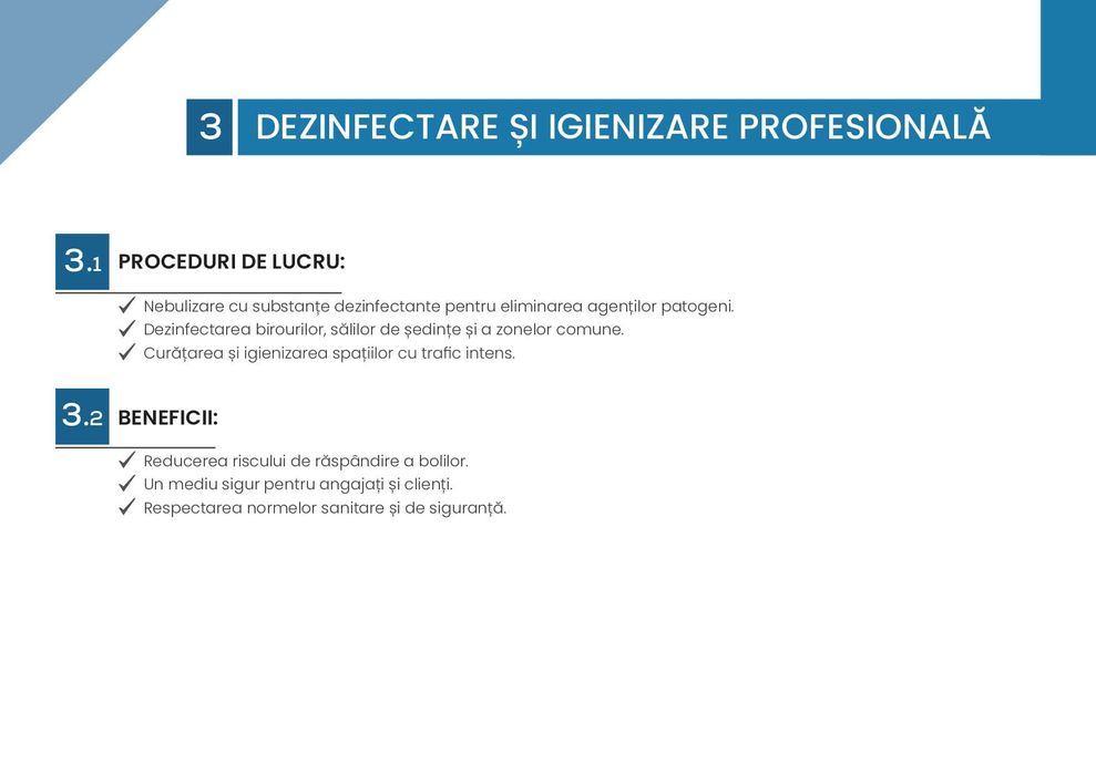 Servicii profesionale de curățenie pentru birouri și firme