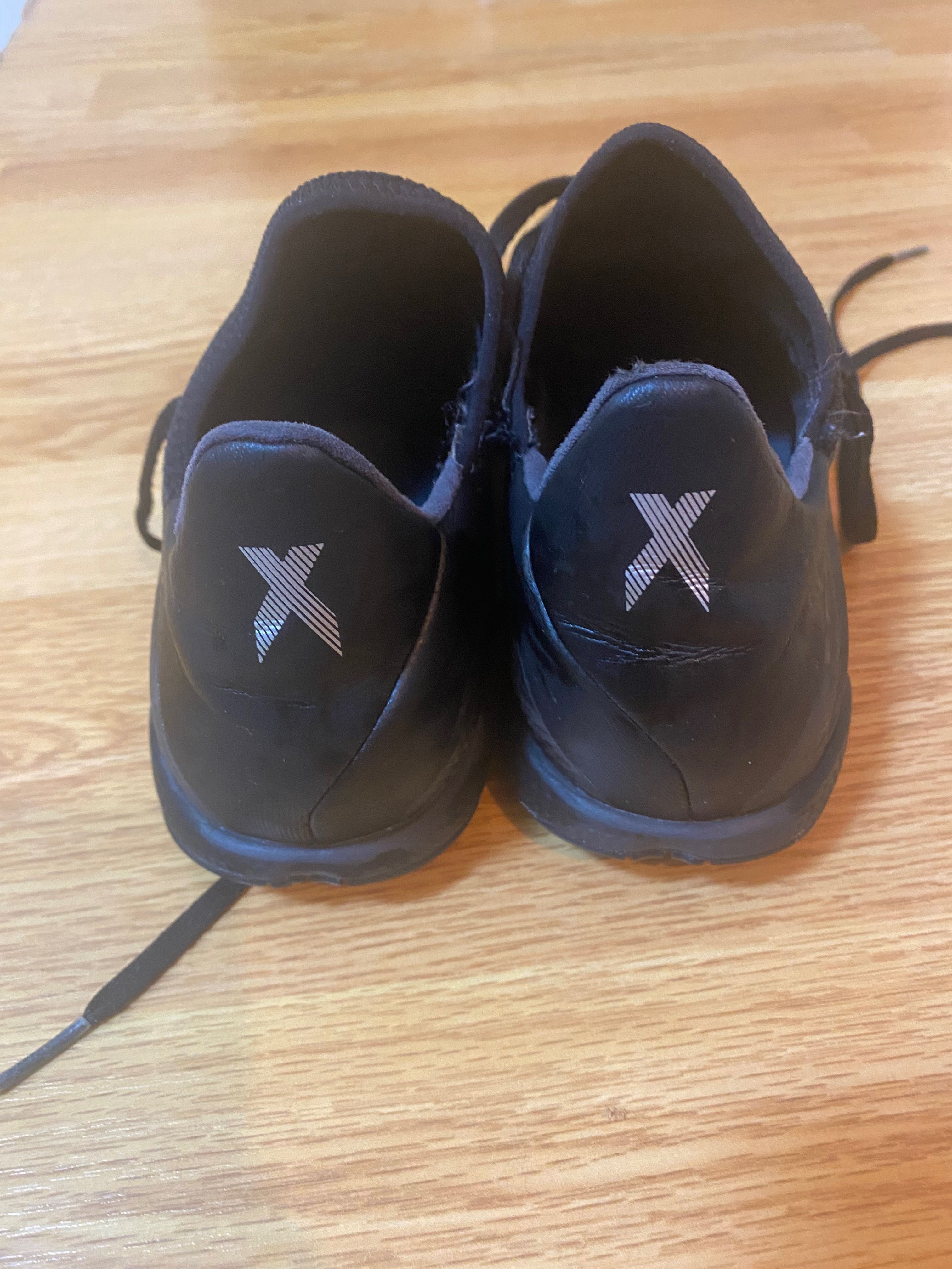 Ghete fotbal sintetic Adidas X negri marime 40