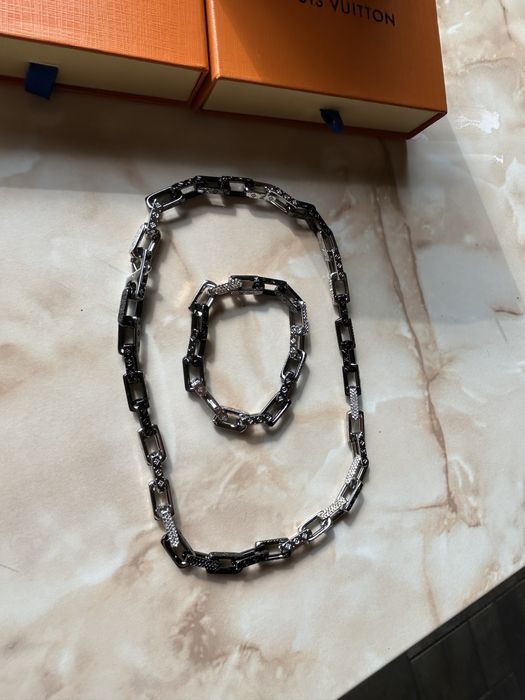 Set  bratara lant  Louis Vuitton