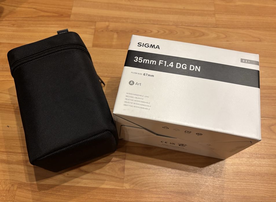 Sigma 35mm F1.4 Art ll - Sony FE - factura - garantie dec 2026 -