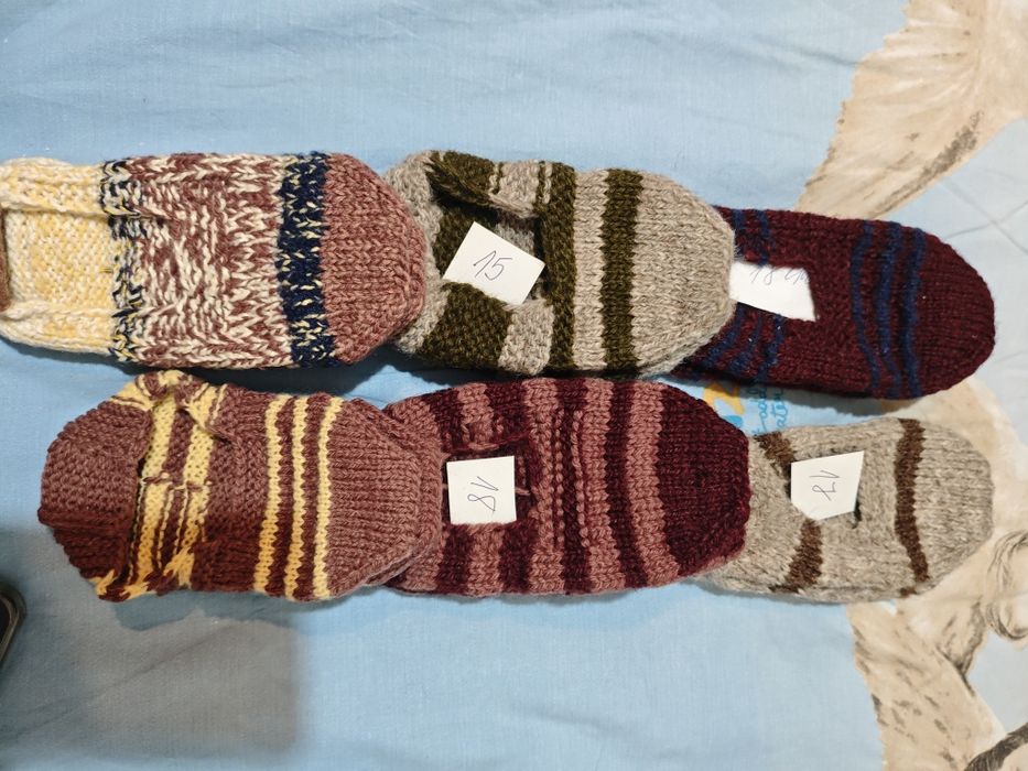 Ръчно плетени терлици  за дечица