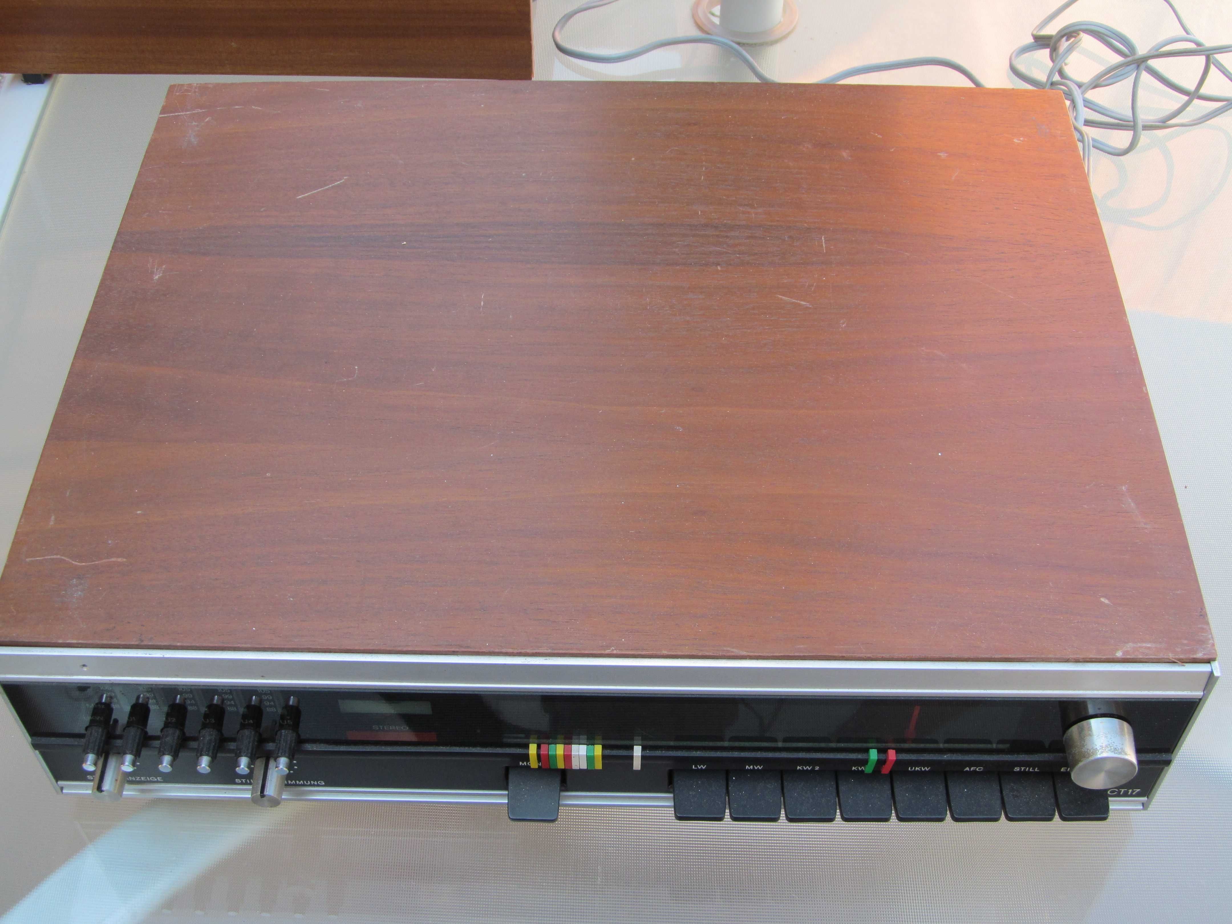 DUAL CV120 si CT17 amplificator si tuner , vintage