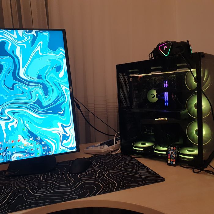 PC+Monitor  3060 12gb Ryzen 5 5600 32gb ram