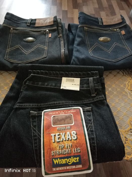 Мужские новые джинсы Вранглер и Монтана.