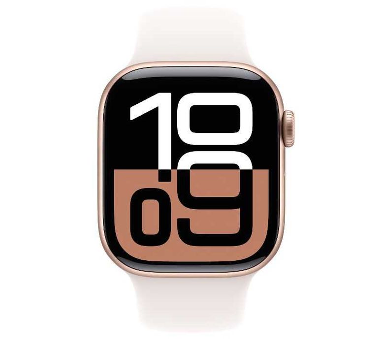 Чисто нов Apple Watch S10 42 mm Rose Gold + 24 месеца гаранция Yettel