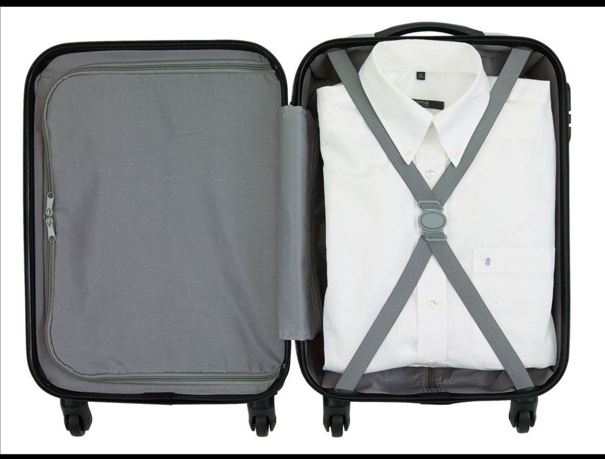 Troler de cabina
1 x Trolley-Bordcase PADUA Schwarz approx. 55 x