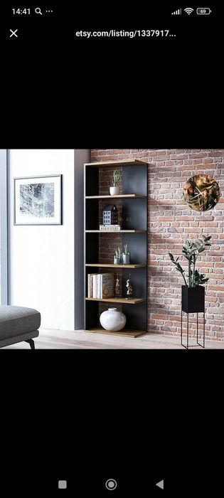 Стеллаж. Полка для книг и сувениров