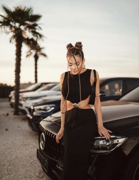 Черна рокля NAMARI