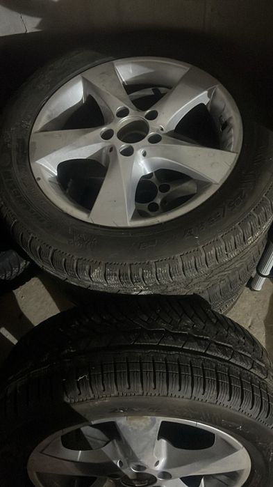 Set 4 jante originale Mercedes + anvelope