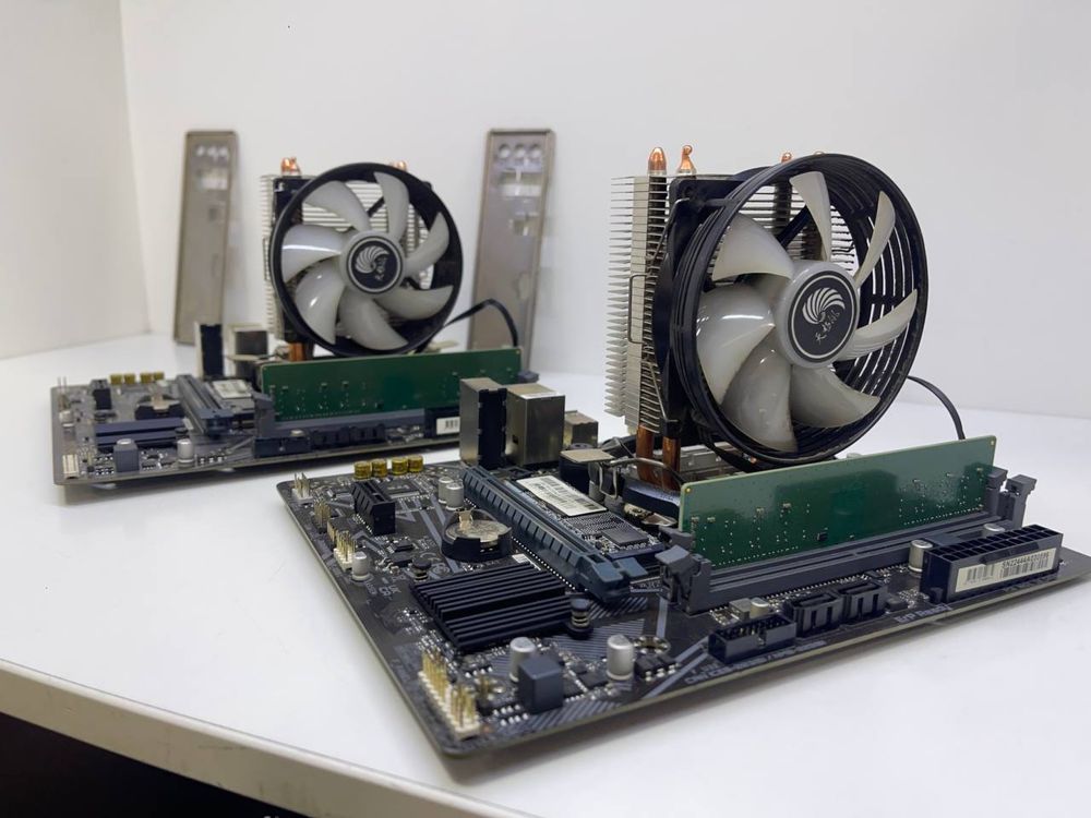 Gigabyte H470 Core i3-10100F DDR4 8gb 2666mhz m.2 nvme 128gb