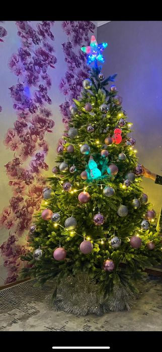 Елка с игрушками