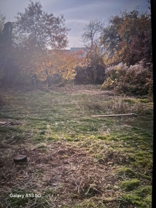 Участок с не достроенным домом