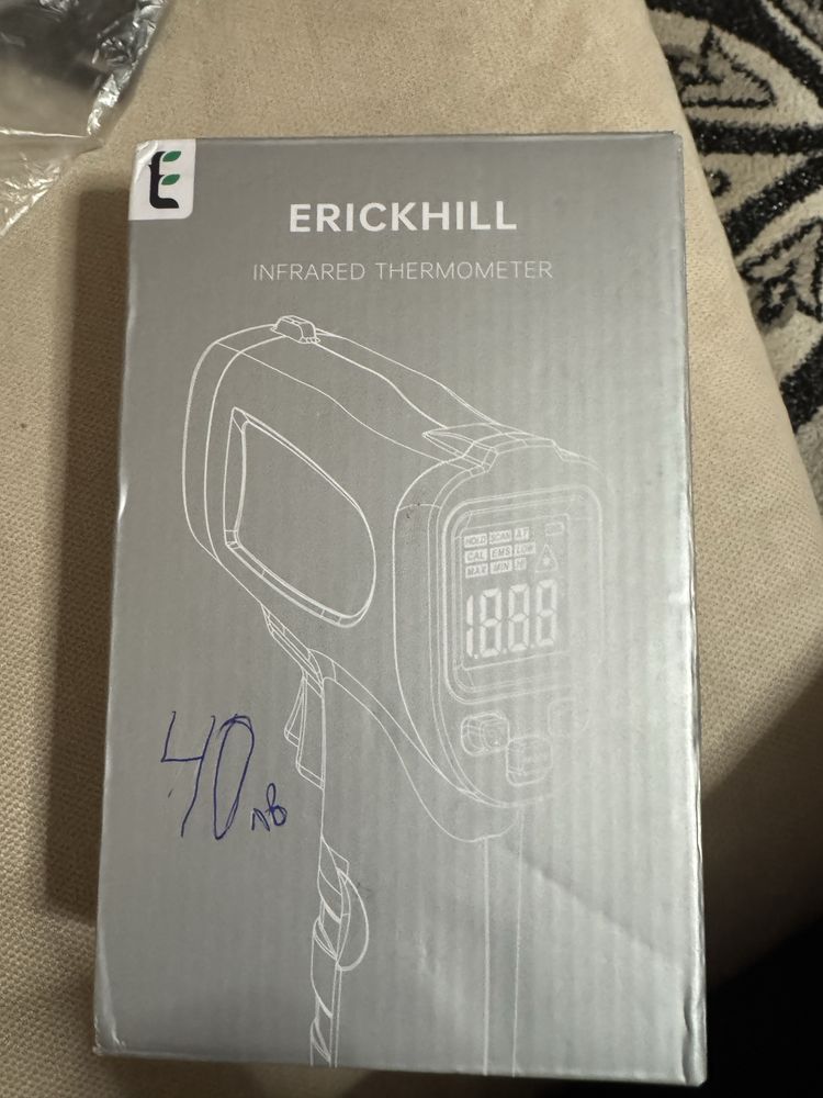 Инфрачервен термометър ERICKHILL