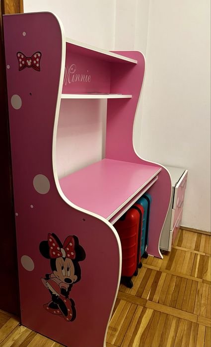 Super pret‼️Mobila de fetițe-Minnie Mouse - in stare foarte buna