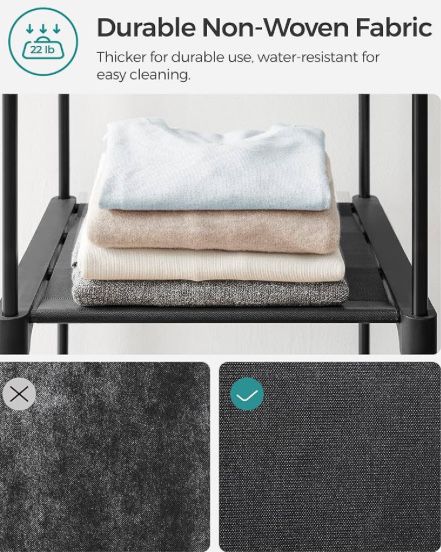 Сгъваем отворен гардероб SONGMICS