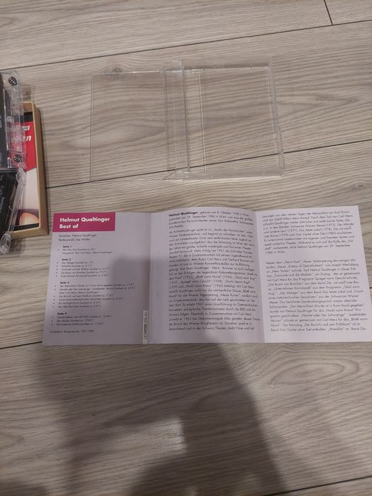 Helmut Qualtinger 2 kasete Best of Audiobook