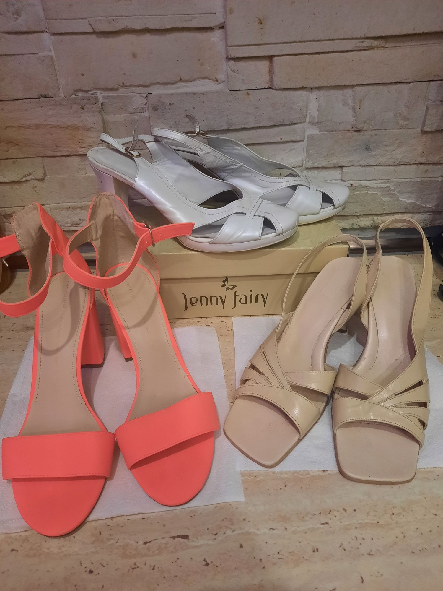Sandale satin, strasuri, piele naturala,nr 39/40