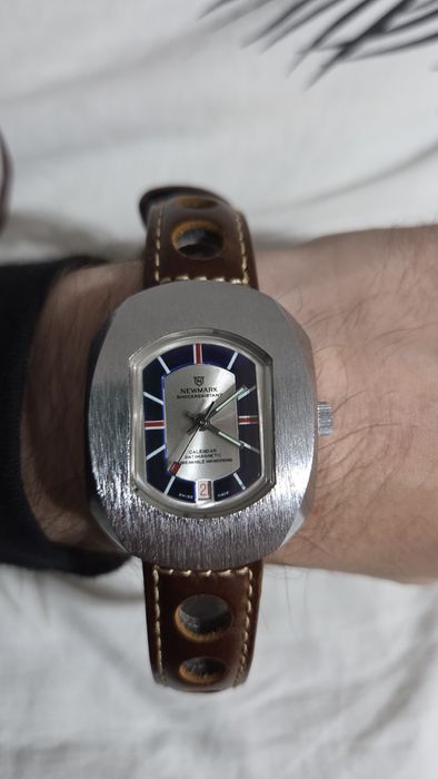 Vand ceas Mecanic Swiss made marca Newmark