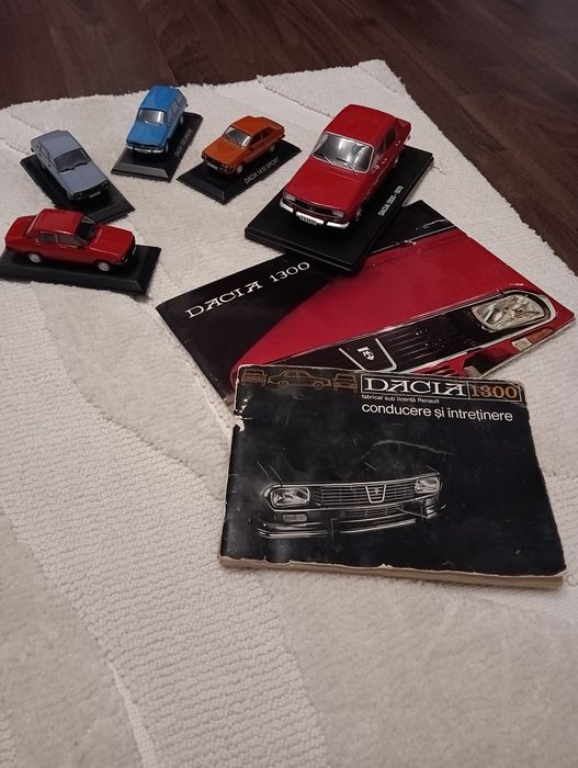 Revista promo Dacia 1300-1301 anii 70 plus machete Dacia