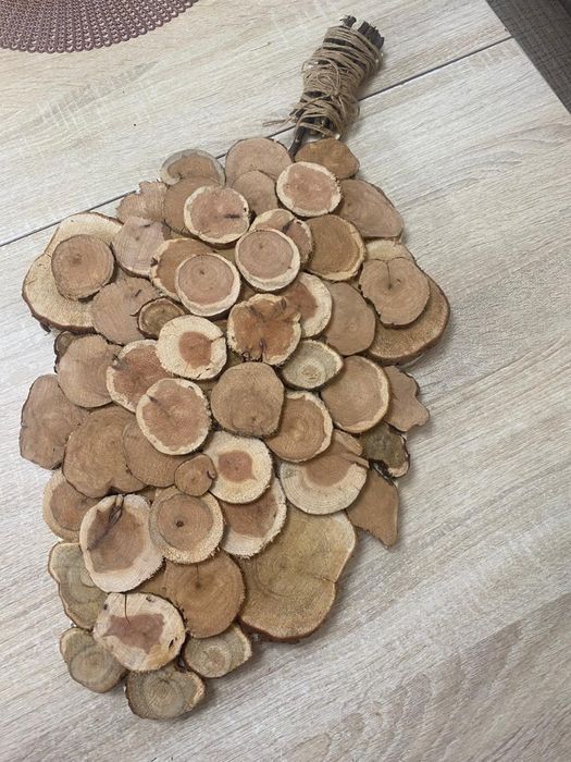 Пано из можжевельника для бани