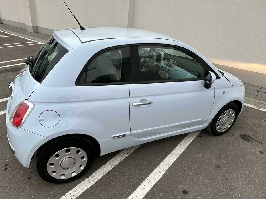 Fiat 500,Automatic,Model Italy,Baby blue,Euro 5