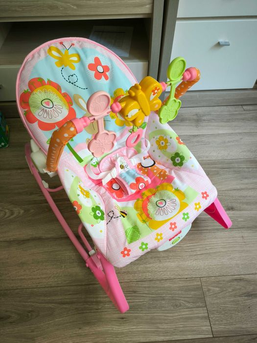 Шезлонг за бебе с вибрация