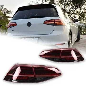 LED Стопове за VW Golf 7 → 7.5 Facelift – динамични, пълен комплект