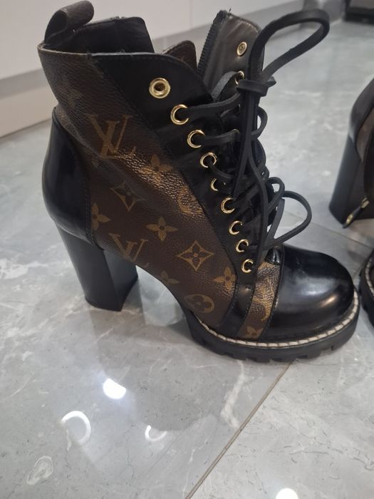 Botine Louis Vuitton Star Trail din piele
