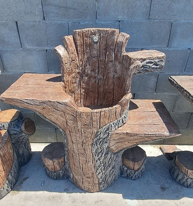 Градинска мивка от щампован бетон