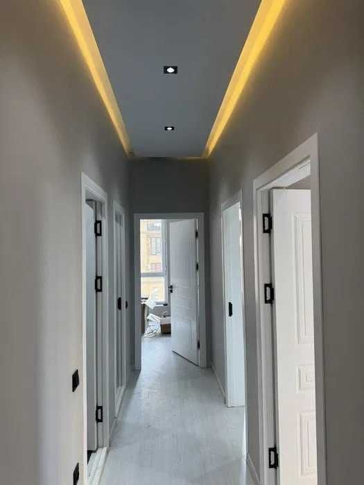 2-комнатная с евро-ремонтом, Махтумкули кирпич Poytaxt — 50 м²!`