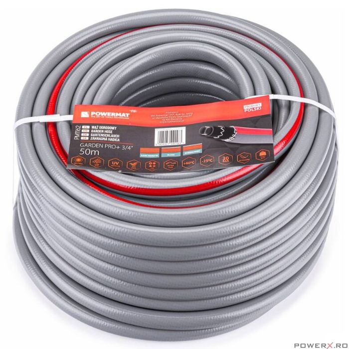 Furtun de gradina Garden Pro, 3/4", 50 m, Powermat
