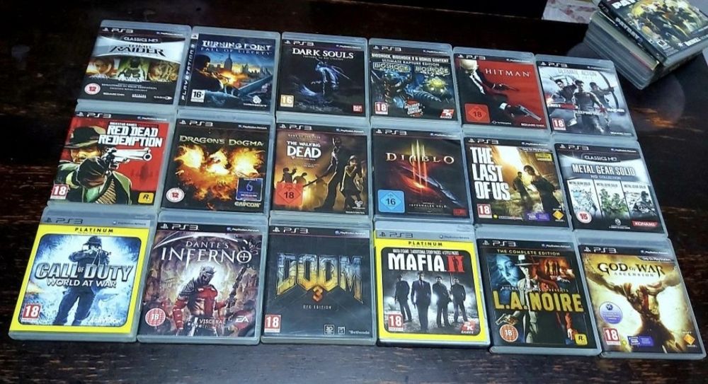 Diablo/Sleeping dogs/Mafia2/Payday2/Last of US colecție games PS3