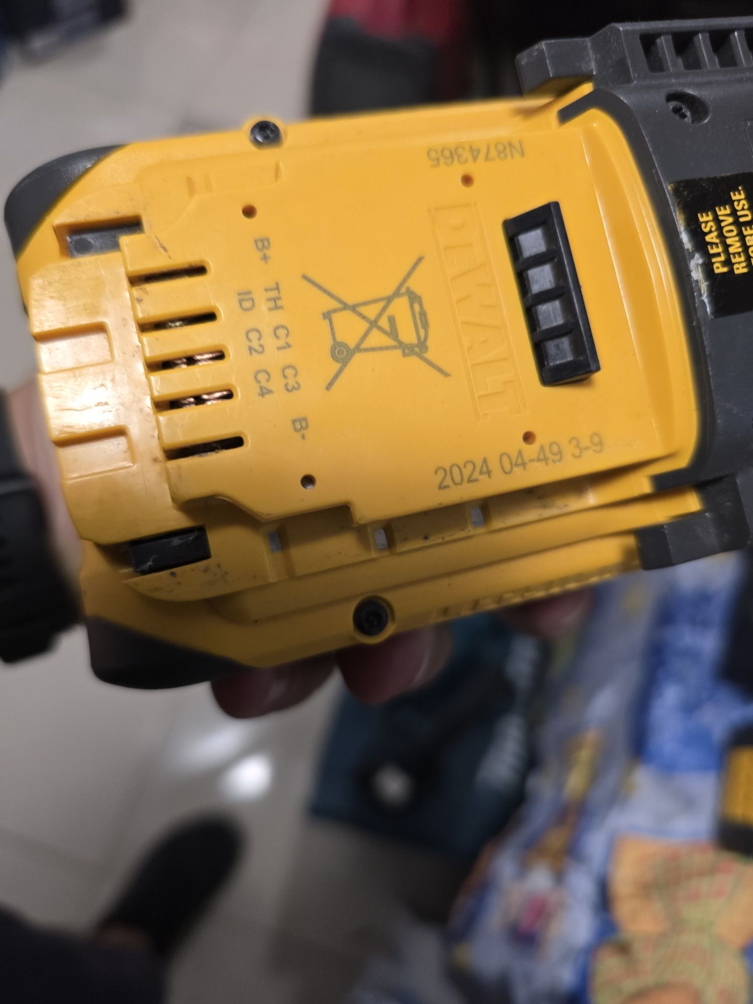 Dewalt 15ah si 6ah flex volt 54v